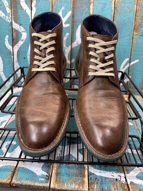 Cole Haan Mens Leather Brown Chukka Boot N Air Soles Size 8M EUC